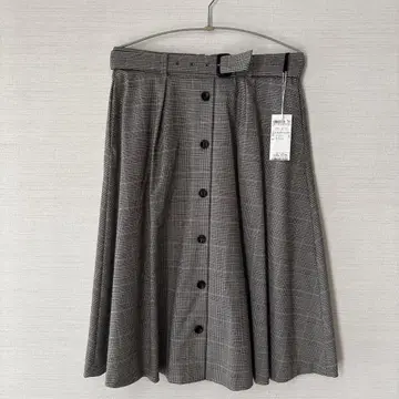 anySiS 체크 무늬 스커트 에니시스 사이즈 L