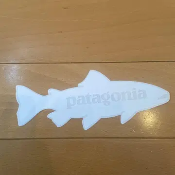 파타고니아 [단종] 화이트 트라웃 피쉬 스티커