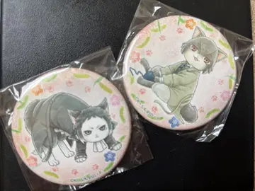 문호 스트레이독스 복권 상자 캔뱃지 아쿠타가와 류노스케 & 다자이 오사무