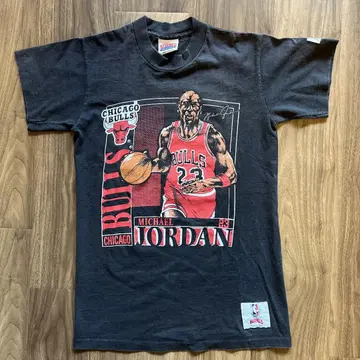 CHICAGO BULLS 90's NUTMEG 택 Tee