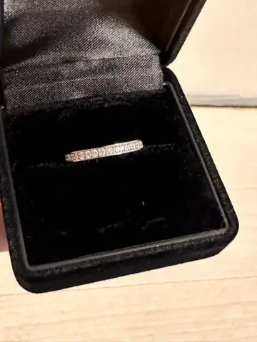 플라티나 900 하프 이터니티 다이아 0.26ct