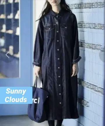 [새상품급] Sunny Clouds G 데님 원피스 펠리시모 MP