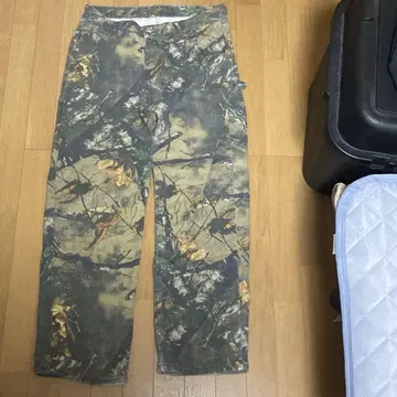 카모 무늬 리얼트리 팬츠