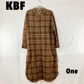 W0320T KBF 롱 셔츠 원피스