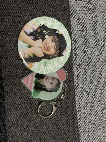 아이돌 사진 키링 2개 세트