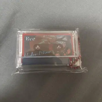 Eve Under Blue 앱 복권 D상 뮤직 키링 red