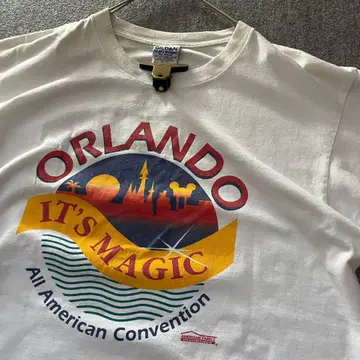 90s GILDAN 자수 택 ORLANDO IT'S MAGIC Tee
