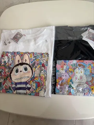 UNIQLO 러브러브 T셔츠 2장 세트