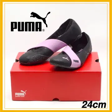 미사용 PUMA 발레 슈즈 24cm 플랫슈즈 오키드