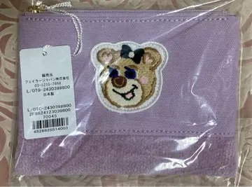올드 테디 걸 와펜 파우치
