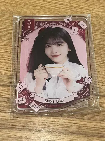 쿠보 시오리 아크릴 스탠드 노기자카짱과 원더랜드 노기자카