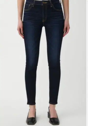 마우지 WF Rebirth embroidery SKINNY 24 데님