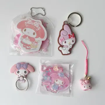 미사용 새상품 새상품급 마이멜로디 스트랩 5세트