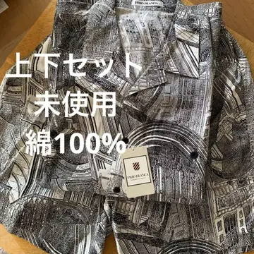 미사용 상하의 세트 룸웨어 L 면100%