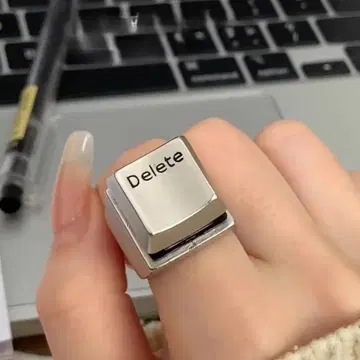 EDC 피젯 토이 Delete 키보드식 반지 ASMR 굿즈