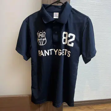미사용 새상품 PG PANTYGET'S 피케 셔츠 네이비
