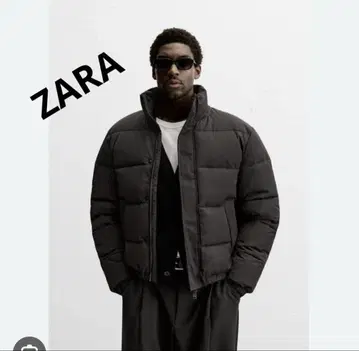 ZARA BOXY FIT 퀼팅 자켓