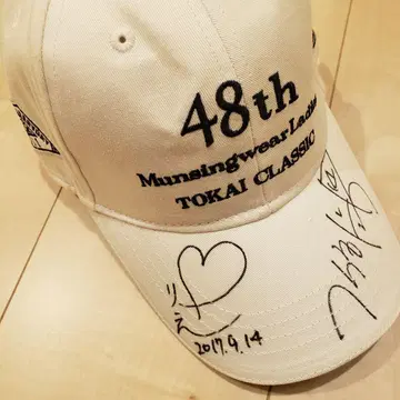 48th Munasingwear 캡 츠지 리에, 김하늘, 사인