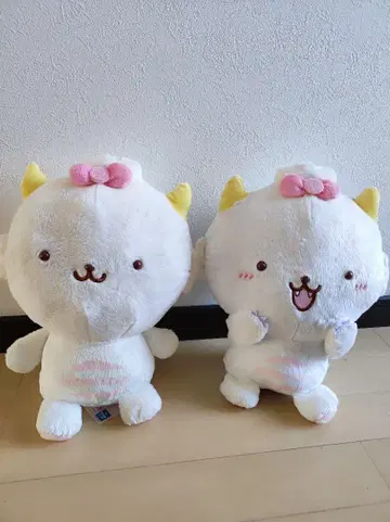 가오파와루 BIG 봉제 인형 산리오 압축 없음 2개 세트