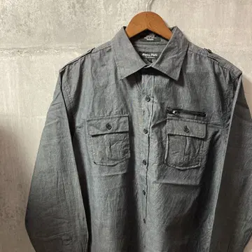 H983 셔츠 90s 00s 빈티지 Y2K 캐주얼 에폴레트
