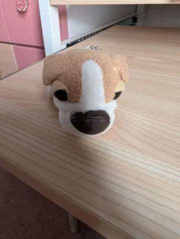강아지 봉제 인형 키링 포함