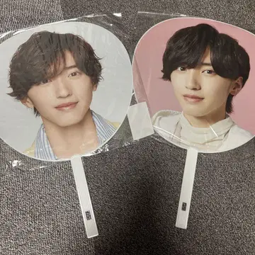 나니와단시 미치에다 슌스케 부채 2개 세트