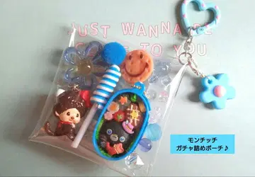 몬치치 가챠 파우치 메지루시 액세서리
