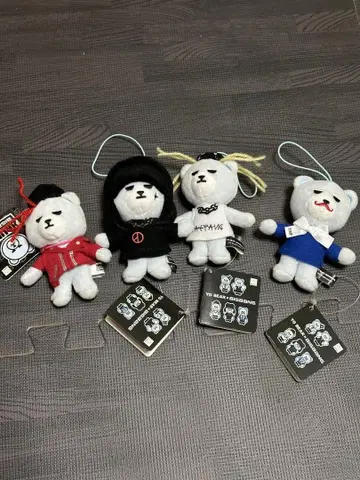 BIGBANG 베어 마스코트 4개 세트