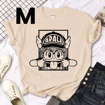 새상품 아라레짱 T셔츠 베이지 M