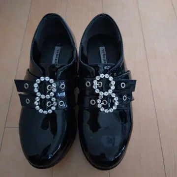 attagirl 블랙 비쥬 로퍼