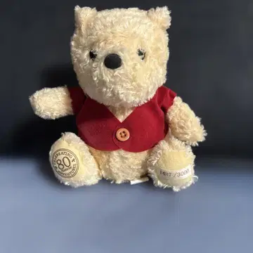 곰돌이 푸 클래식 80주년 시리얼 넘버 한정판 봉제 인형