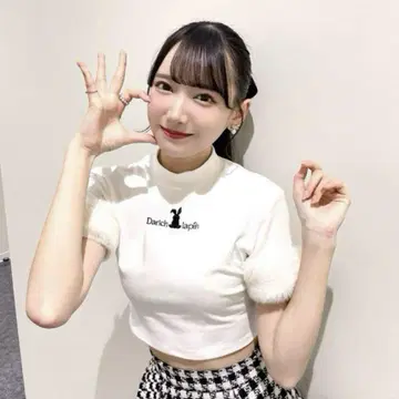Darich 퍼 슬리브 상의 lapin 다리치