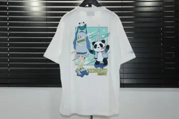 PANDIESTA 팬디에스타 걸 팬더 곰돌이 반팔 티셔츠 XL