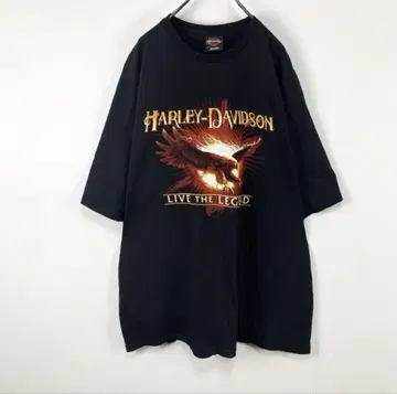 00년대 할리데이비슨 반팔 티셔츠 2XL