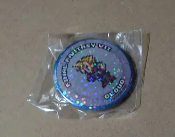 FF7 파이널 판타지 클라우드 레코드 키퍼 캔뱃지 레어