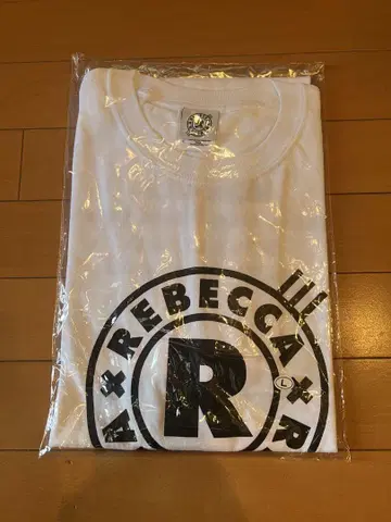 REBECCA 레베카 로고 T셔츠 L 사이즈 화이트