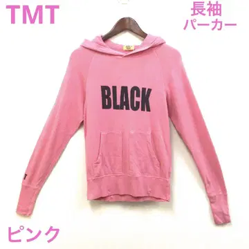 TMT 후드티 핑크 긴팔 S 사이즈