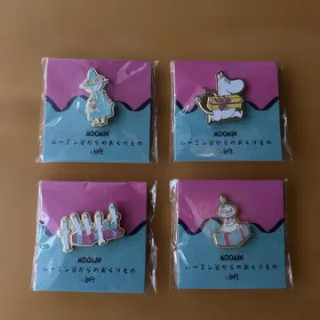무민 로프트 한정판 핀 배지 핀즈 스너프킨 리틀 미이 니로니요로