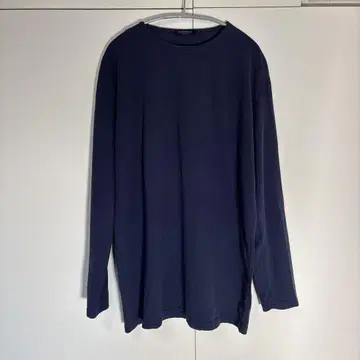 CANALI 카날리 긴팔 이탈리아제 크루넥 롱 T 코튼
