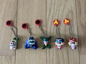 얏타맨 피규어 키링 5체 세트