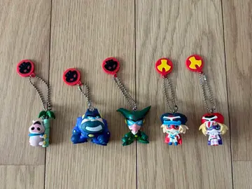 얏타맨 피규어 키링 5체 세트