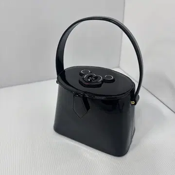PARTY PARTY 에나멜 핸드백 화장품 백 미키