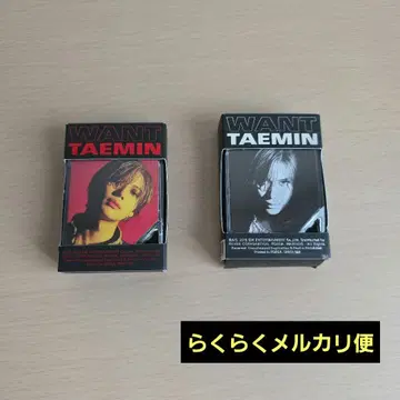 SHINee TAEMIN WANT 키노 트레이딩 카드 포함 2세트