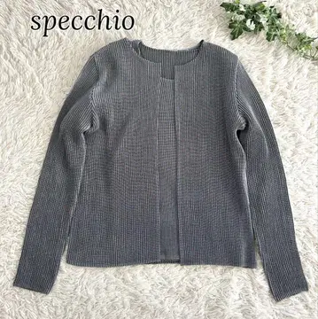 스페치오 SPECCHIO 앙상블 셔틀 플리츠 그레이