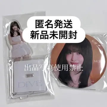 TWICE 모모 DIVE 아크릴 스탠드 캔 배지 아크릴 스탠드