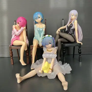 Re: 제로부터 시작하는 이세계 생활 피규어 4체 세트