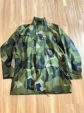 밀리터리 스웨덴군 더블 지퍼 자켓 사이즈 XL