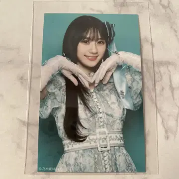 노기자카46 카와사키 사쿠라 네이블 오렌지 미니 브로마이드