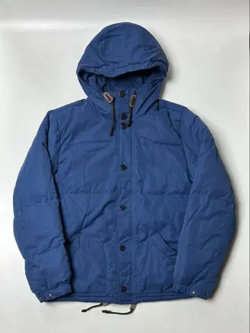 CAMP7 두꺼운 다운 자켓 블루 XL 사이즈