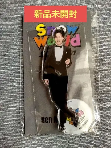 SnowMan 메구로 렌 아크릴 스탠드 SnowWorld